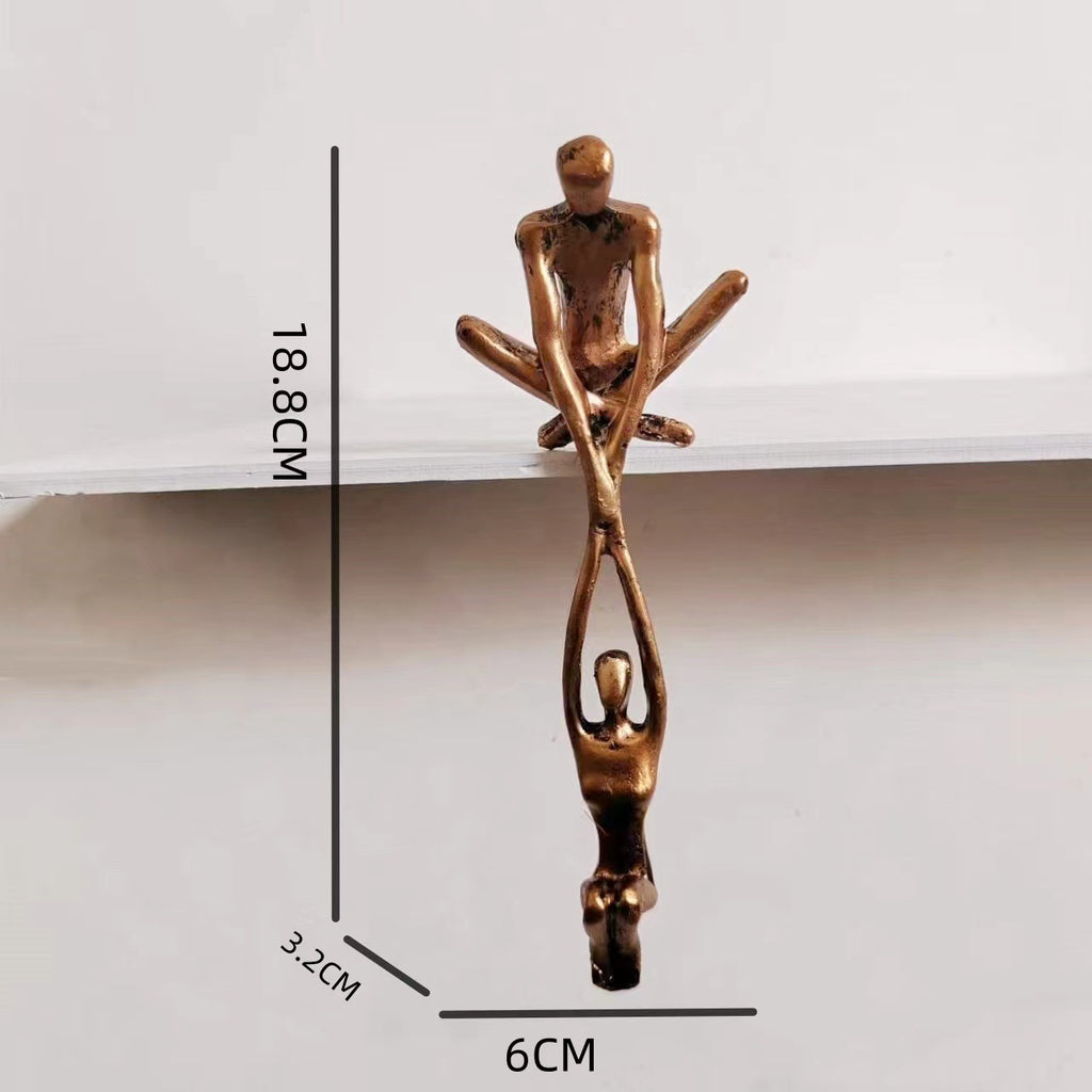 Helping Hand Sculpture | Modern Resin Home Décor | Minimalist Art Decoration