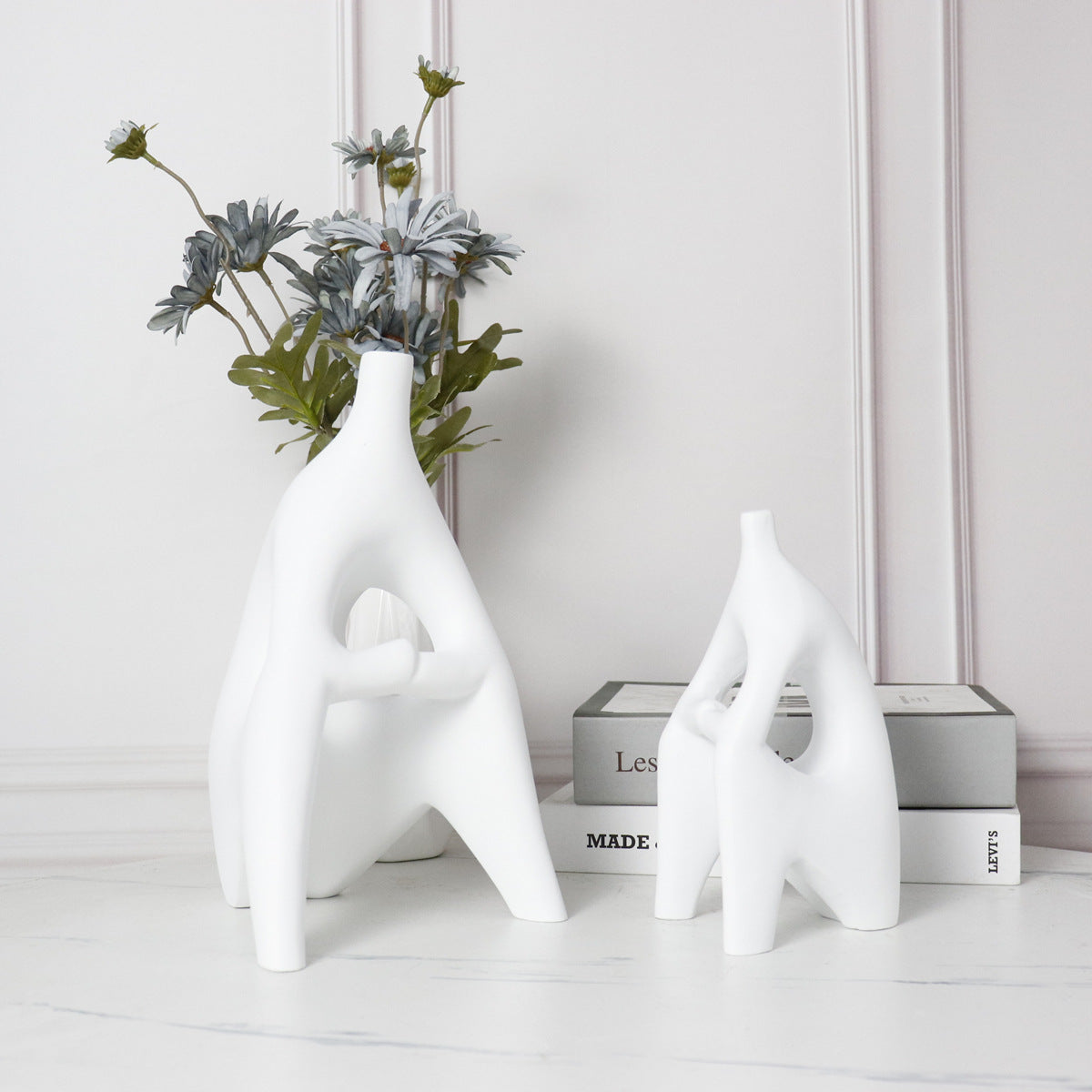 Minimalistic Headless Resin Sculpture – Art Figurine