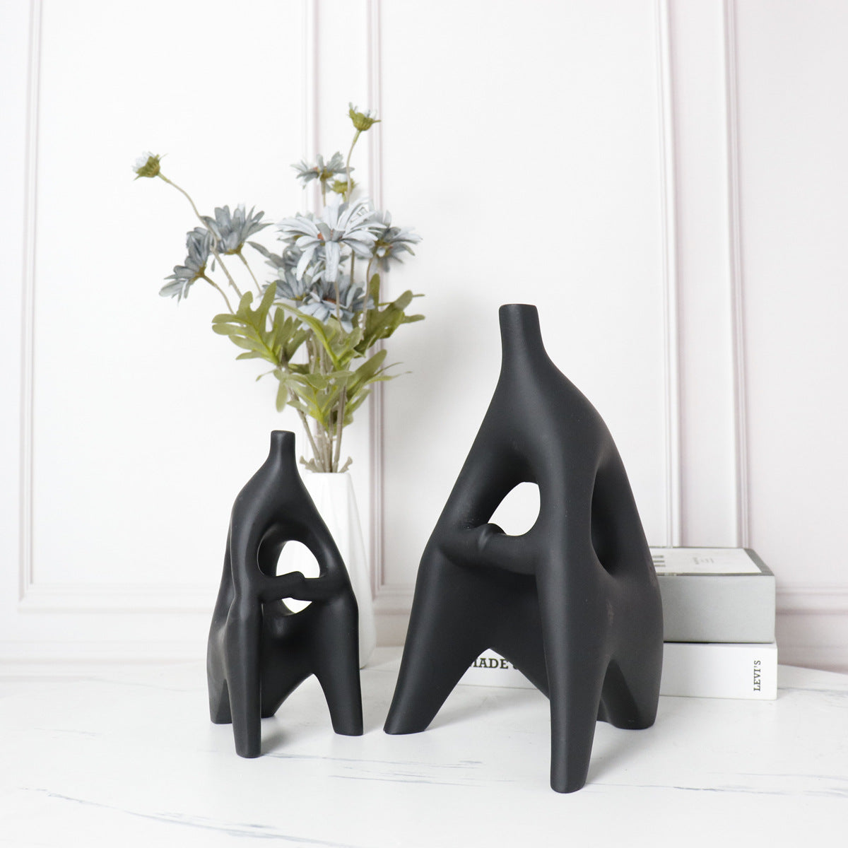 Minimalistic Headless Resin Sculpture – Art Figurine