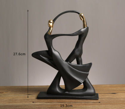 Minimalist Band Figurines — Modern Music Character Ornament