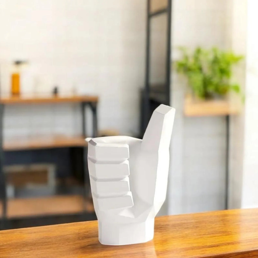 Gesture Icons Sculpture Set — Contemporary Resin Art for Creative Spaces