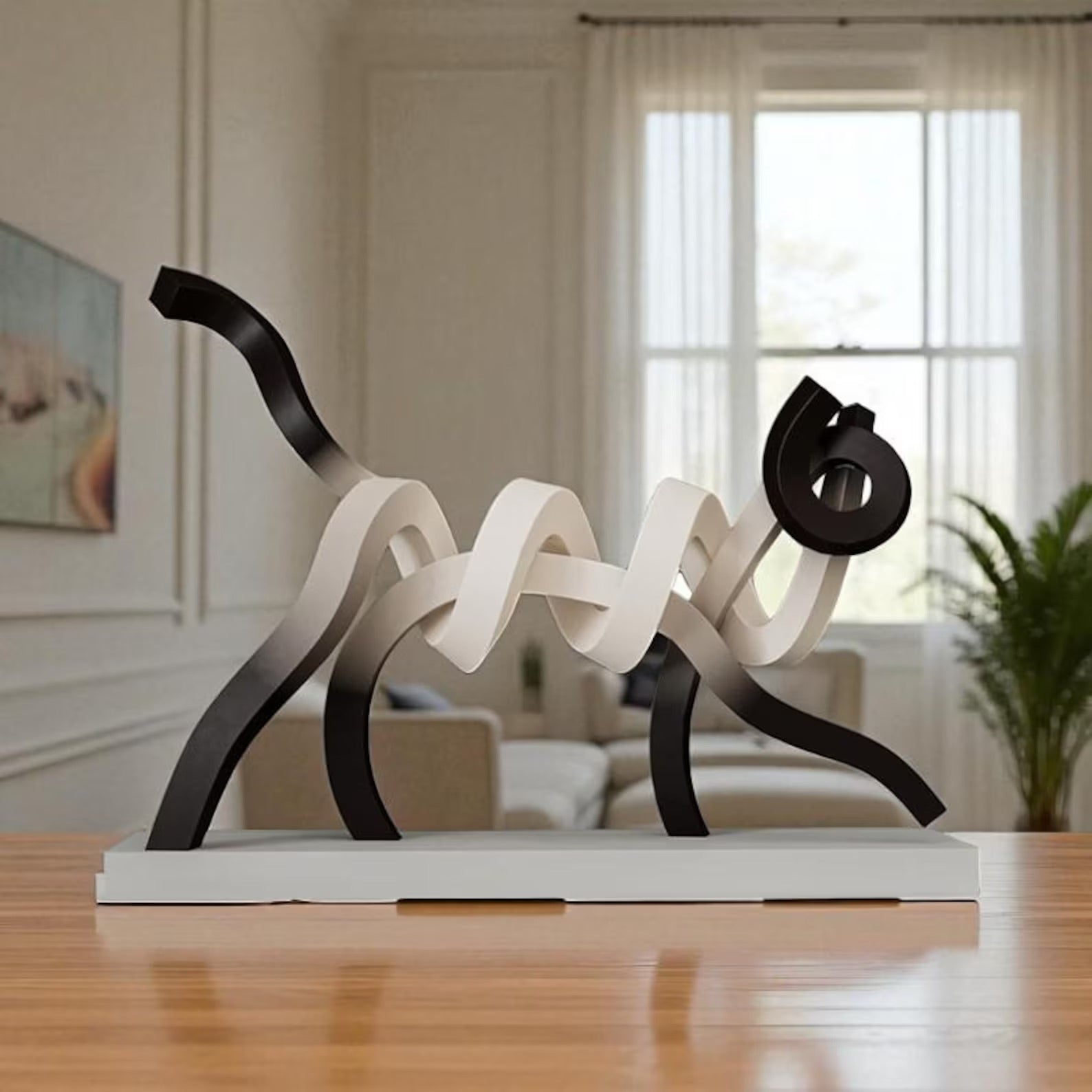 The Feline Grace Collection™ — Minimalist Resin Cat Sculptures