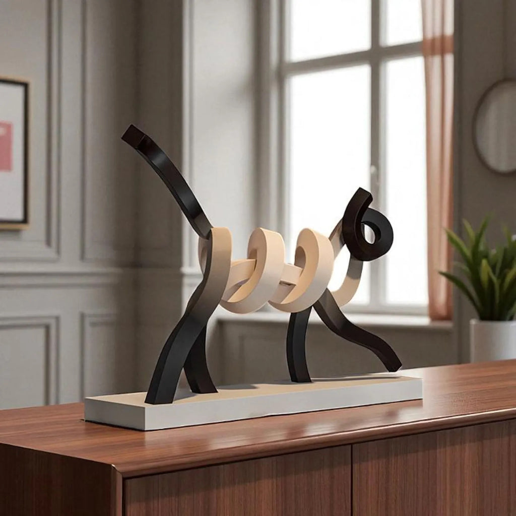 The Feline Grace Collection™ — Minimalist Resin Cat Sculptures