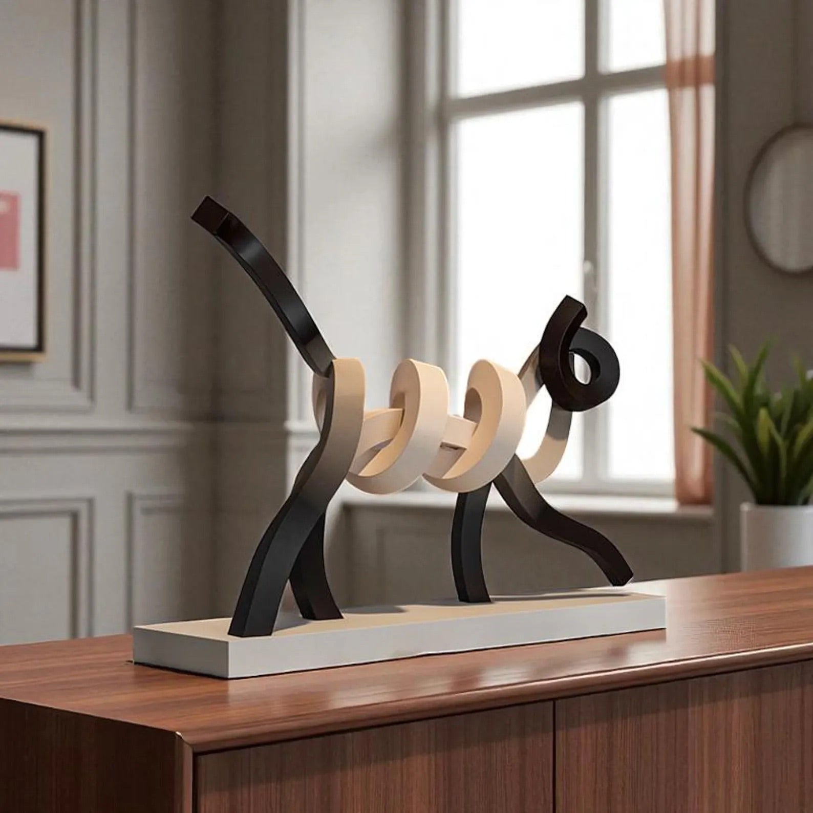 The Feline Grace Collection™ — Minimalist Resin Cat Sculptures