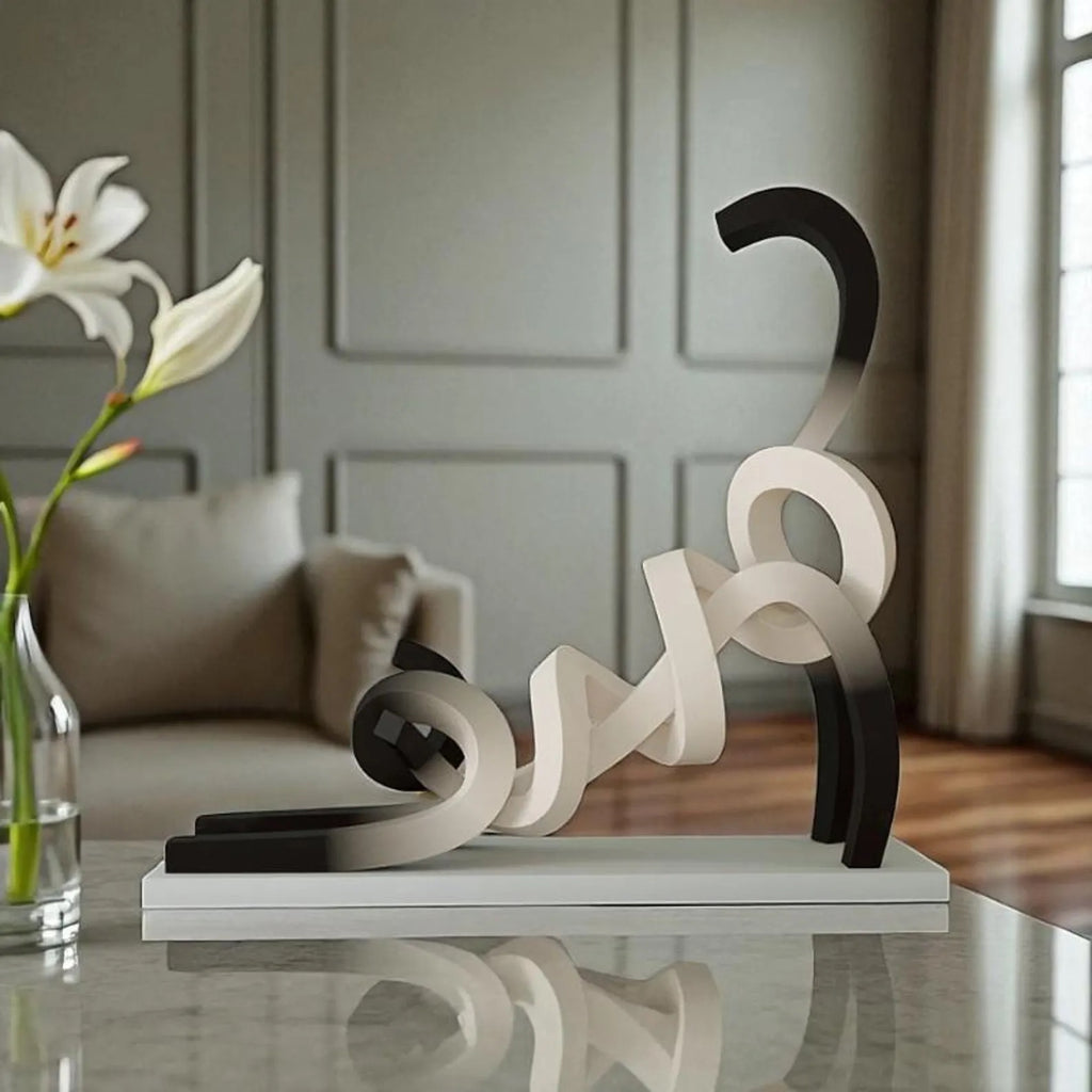 The Feline Grace Collection™ — Minimalist Resin Cat Sculptures