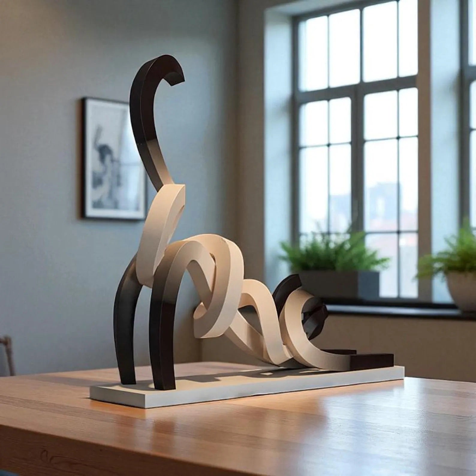 The Feline Grace Collection™ — Minimalist Resin Cat Sculptures