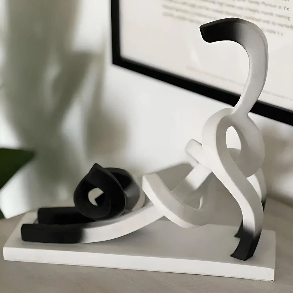 The Feline Grace Collection™ — Minimalist Resin Cat Sculptures