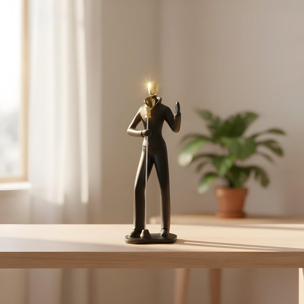 Minimalist Band Figurines — Modern Music Character Ornament