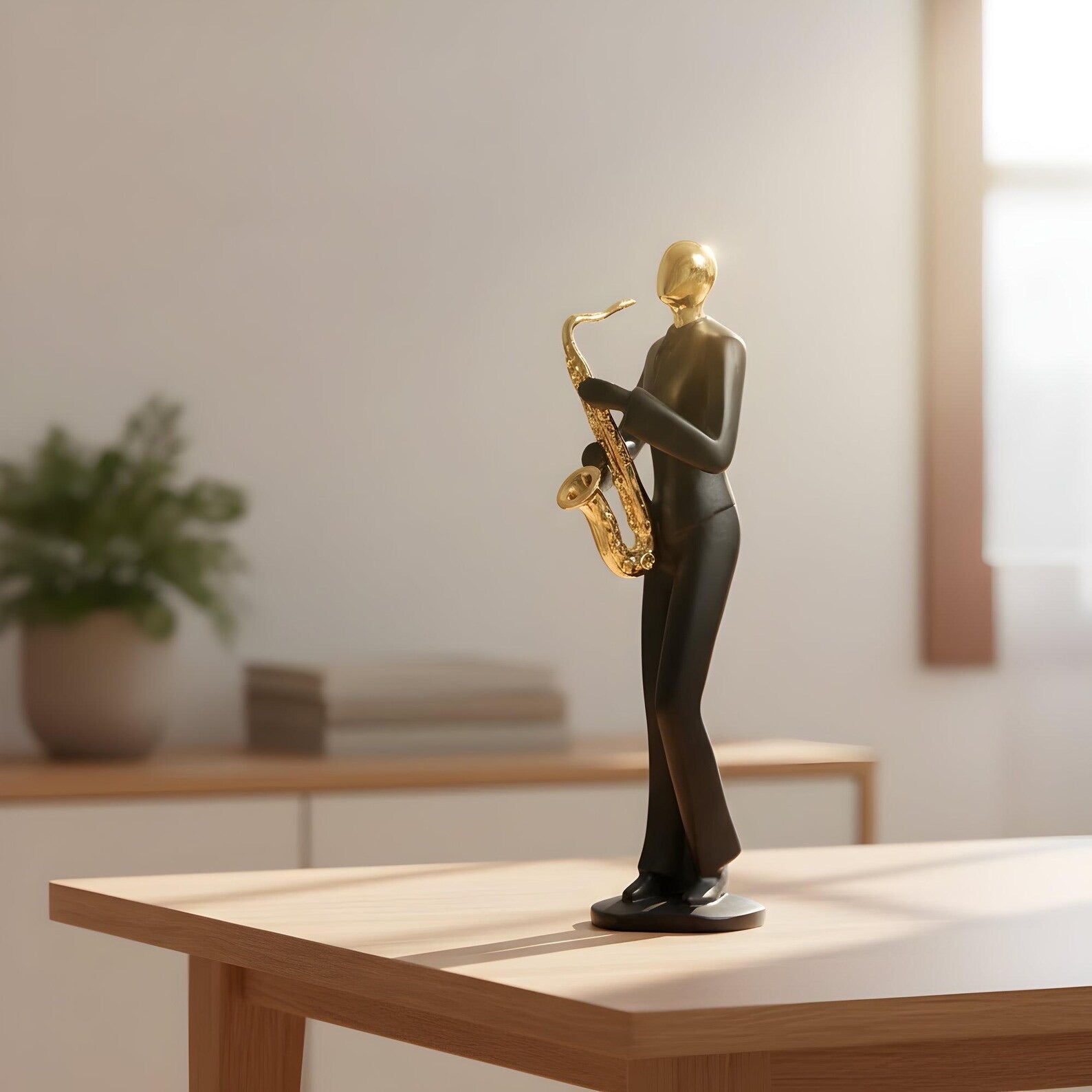 Minimalist Band Figurines — Modern Music Character Ornament