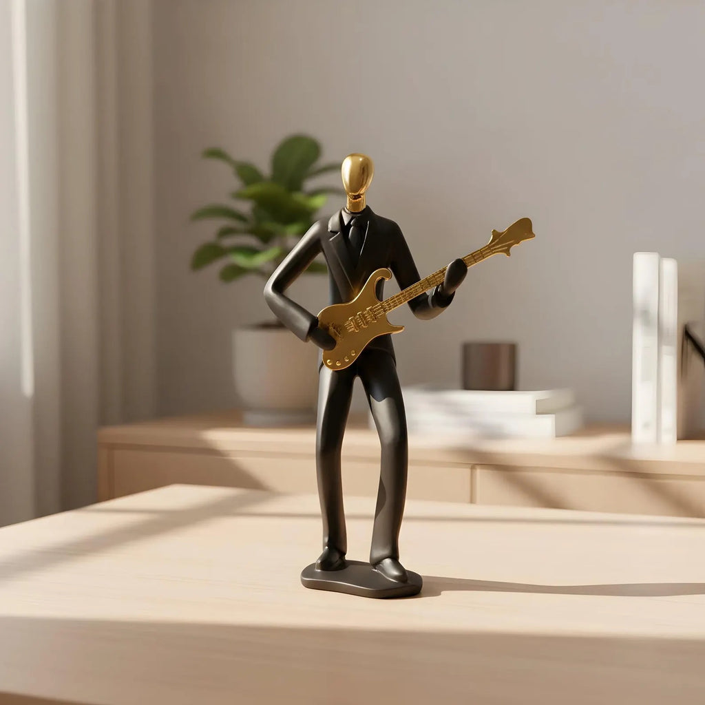 Minimalist Band Figurines — Modern Music Character Ornament